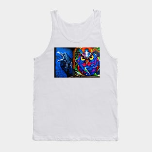 Bird Graffiti Street Art Camden Town London Tank Top